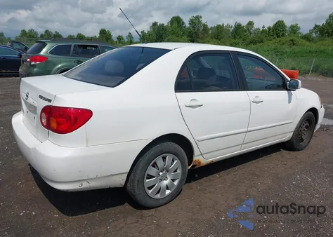 2003 Toyota Corolla Le из США, поврежденный, VIN 1NXBR32E13Z165458